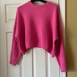 Pink sweater